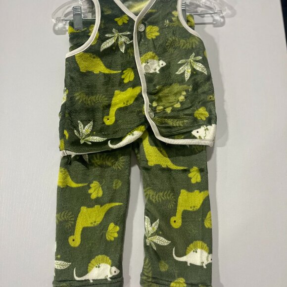 VAENAIT BABY 2 PIECE SET GREEN ANIMAL-NEW - Picture 1 of 1
